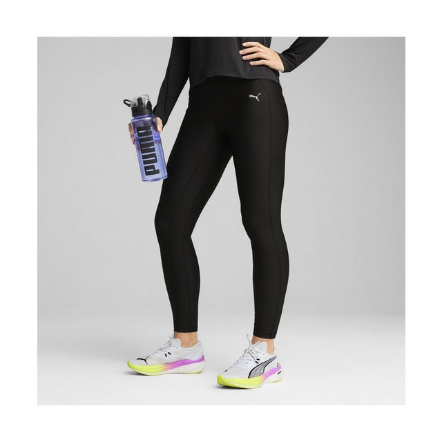 ウィメンズ ランニング ラン ヴェロシティ 裏起毛 タイツ （Black）