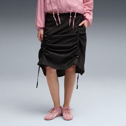 プーマ PUMA DARE TO ウーブン ミディ スカート（DARE TO WOVEN MIDI SKIRT） （PUMA Black）｜詳細画像