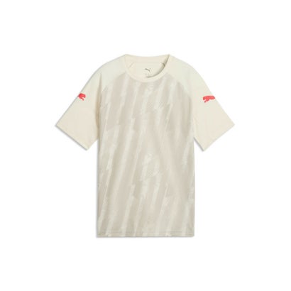 キッズ サッカー INDIVILIGA グラフィック 半袖 シャツ 120-160cm （PUMA Red-PUMA White-PUMA Black）｜詳細画像