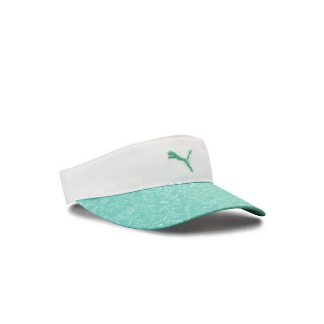 ウィメンズ ゴルフ フローラル AOP バイザー W FLORAL AOP VISOR （Mint Jelly）