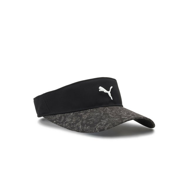 ウィメンズ ゴルフ フローラル AOP バイザー W FLORAL AOP VISOR （Black）