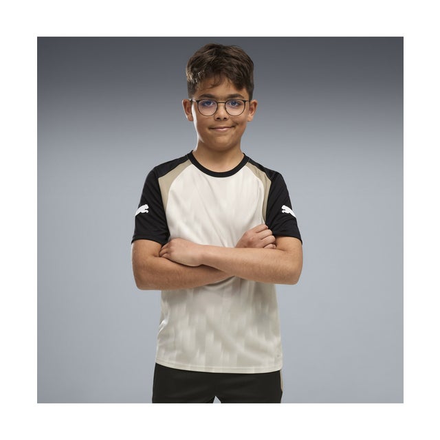 キッズ サッカー INDIVIDUALFINAL 半袖 シャツ 120-160cm IndividualFINAL Jersey Jr （Desert Dust-White）
