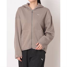 プーマ PUMA レディース フィットネス アウター STUDIO LONG KNIT JKT_