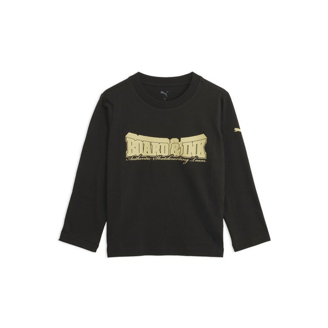 ボーイズ ミッド90S 長袖 Tシャツ 120-160cm MID90S LS TEE （Black）