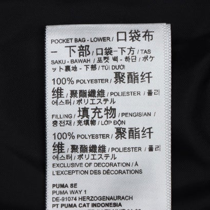 レディース 中綿ジャケット スタイル パデッド JKT 696212 （PUMA Black）｜詳細画像