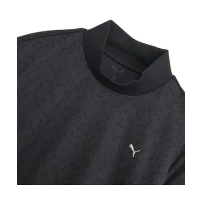 ウィメンズ ゴルフ FOG グラフィック モックネック 長袖 シャツ W GRAPHIC MOCKNECK L/S （PUMA Black）｜詳細画像