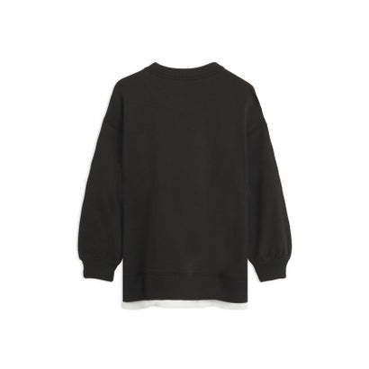ガールズ ESS スクリプト グリッター チュニック TR 120-160cm ESS SCRIPT GLITTER TUNIC TR （PUMA Black）｜詳細画像