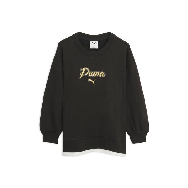 ガールズ ESS スクリプト グリッター チュニック TR 120-160cm ESS SCRIPT GLITTER TUNIC TR （Black）