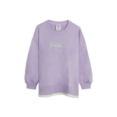 ガールズ ESS スクリプト グリッター チュニック TR 120-160cm ESS SCRIPT GLITTER TUNIC TR （Light Lavender）｜詳細画像