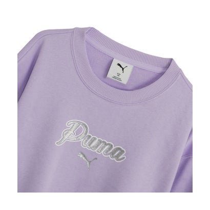 ガールズ ESS スクリプト グリッター チュニック TR 120-160cm ESS SCRIPT GLITTER TUNIC TR （Light Lavender）｜詳細画像