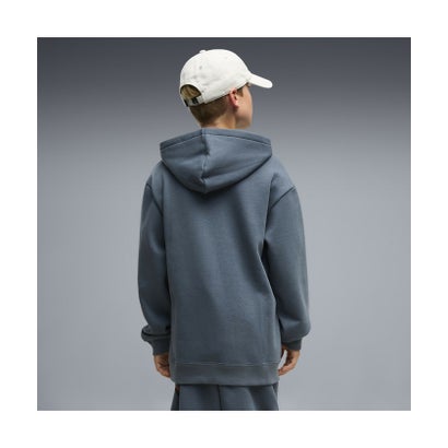 ボーイズ プーマ ストリート リラックスド フーディ FL B 120-160cm PUMA STREET Hoodie （Chocolate Fondue）｜詳細画像