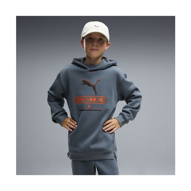 ボーイズ ストリート リラックスド フーディ FL B 120-160cm STREET Hoodie （Evening Blue）