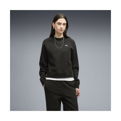 プーマ PUMA ウィメンズ ラウンジウェア コンフォート スウェットスーツ 上下セット Loungewear Standard Sweat Su （Cr?me De Mint）｜詳細画像