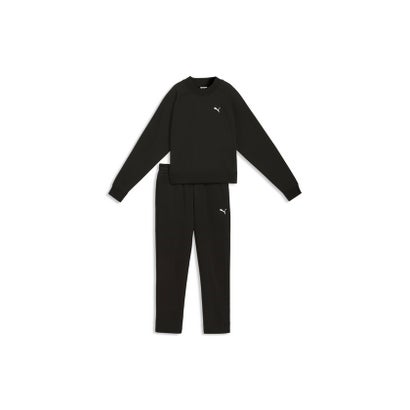 プーマ PUMA ウィメンズ ラウンジウェア コンフォート スウェットスーツ 上下セット Loungewear Standard Sweat Su （Cr?me De Mint）｜詳細画像