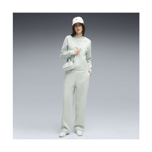 ウィメンズ ラウンジウェア コンフォート スウェットスーツ 上下セット Loungewear Standard Sweat Su （Cr?me De Mint）