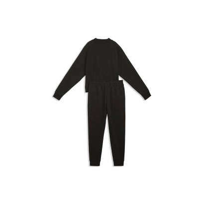 プーマ PUMA ウィメンズ ラウンジウェア コンフォート スウェットスーツ 上下セット Loungewear Standard Sweat Su （Chocolate Fondue）｜詳細画像