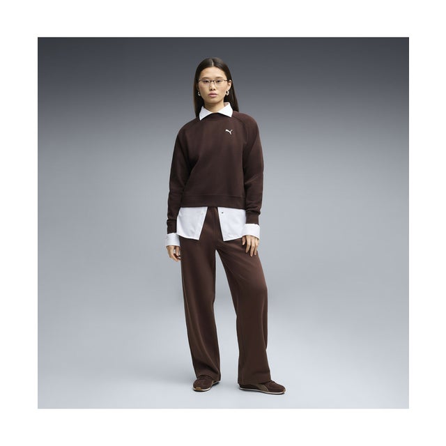 ウィメンズ ラウンジウェア コンフォート スウェットスーツ 上下セット Loungewear Standard Sweat Su （Chocolate Fondue）