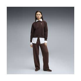 ウィメンズ ラウンジウェア コンフォート スウェットスーツ 上下セット Loungewear Standard Sweat Su （Chocolate Fondue）