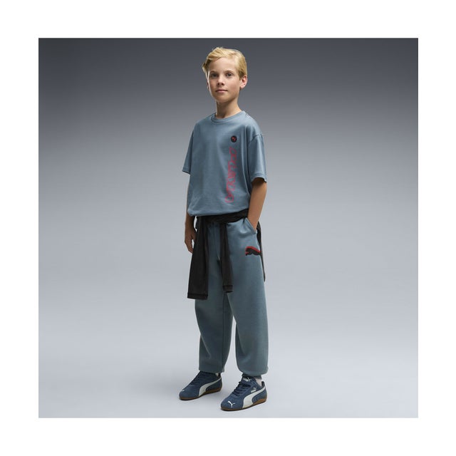 ボーイズ プーマストリート リラックスド スウェットパンツ FL B 120-160cm STREET Sweatpants （Evening Blue）