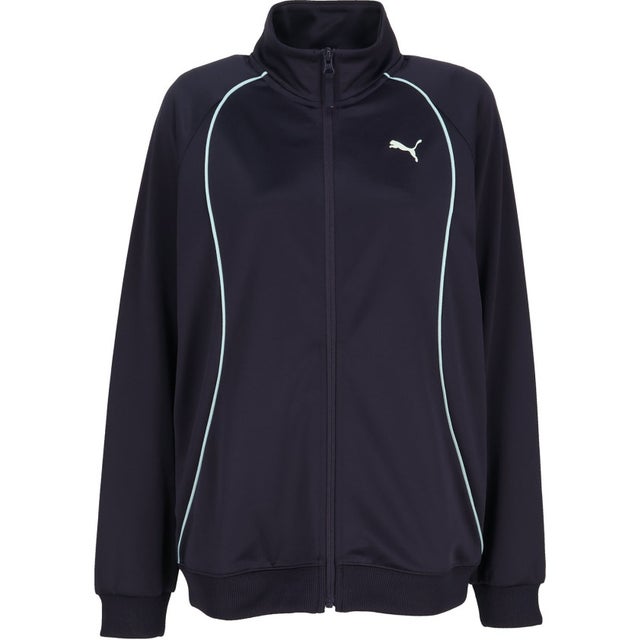 TAD ニットジャケット KNIT JKT レディース アウター 上着 ジャージ トレーニング 吸水速乾 高機能素材 運動中もドライ （16 NEWNAVY）