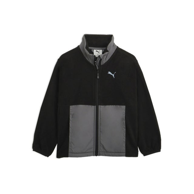 ボーイズ ESS エレベーテッド フリース フルジップ ジャケット 120-160cm ESS ELEVATED FLEECEFZ JACKET （Black）