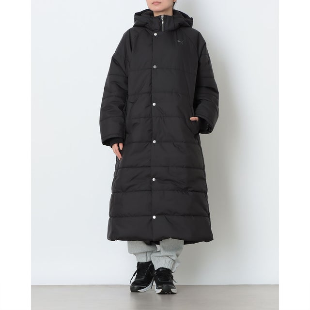 レディース ベンチコート ESS パデッド ベンチ コート_ 638517 （BLACK）