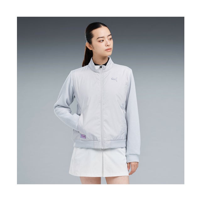ウィメンズ ゴルフ CG ジク ハイブリッド ジャケット W HYBRID JACKET （Platino Gray）