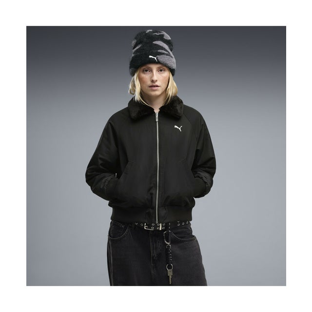 ウィメンズ リバーシブル ブルゾン ハイ ロフト L Reversible Blouson Jacket W （Black）