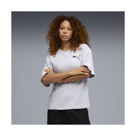 ウィメンズ グラフィックス バブル オーバーサイズド 半袖 Tシャツ GRAPHICS Tee （Vibrant Silver）