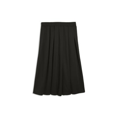 ウィメンズ T7 ミディ プリーツ スカート T7 Midi Pleated Skirt （Chocolate Brown）｜詳細画像