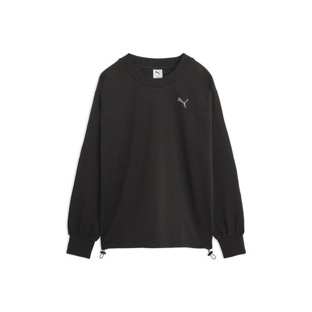 ウィメンズ クルー スウェット CREW SWEAT （Black）