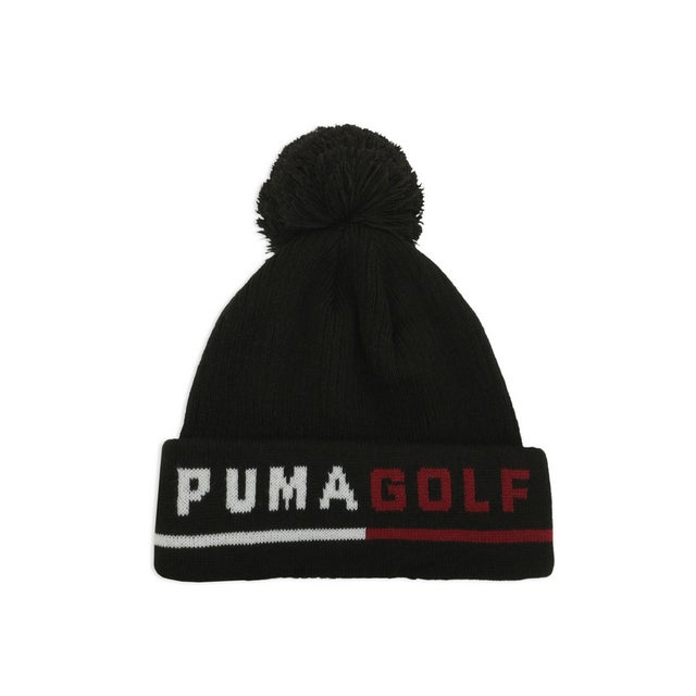 ウィメンズ ゴルフ ベーシック ロゴ ポン ニット W BASIC LOGO KNIT （Black）