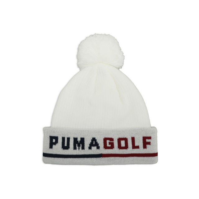 ウィメンズ ゴルフ ベーシック ロゴ ポン ニット W BASIC LOGO KNIT （White）