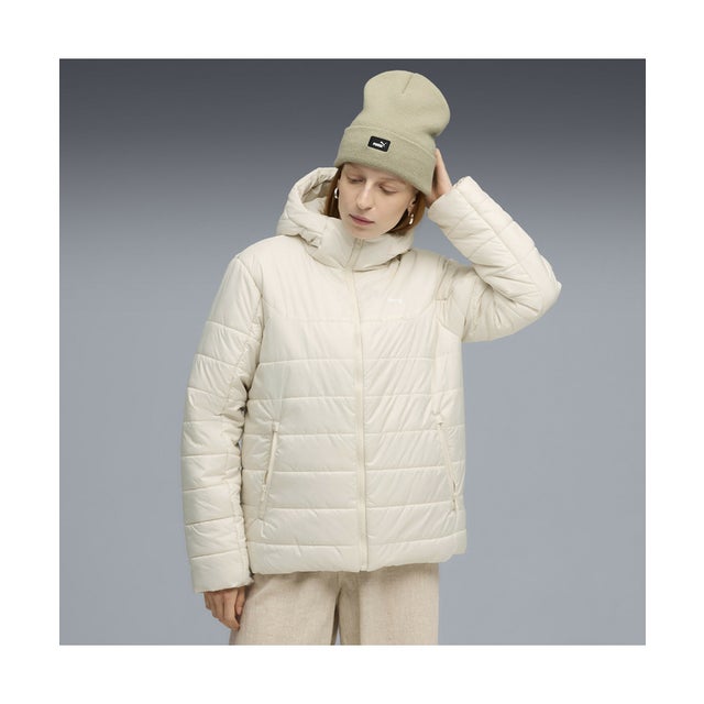 ウィメンズ ESS フーデッド パデッド 中綿 ジャケット ESS Hooded Padded Jacket （Alpine Snow）