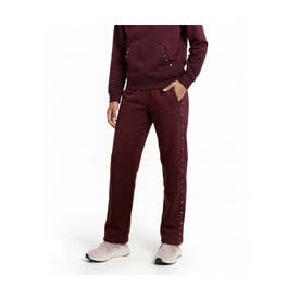 ウィメンズ ESS エレベーテッド スタッデッド スウェットパンツ ESS Studded Sweatpants FL （Ruby Noir）