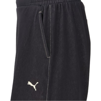 プーマ PUMA ESS ELEVATED デニム ライク ニット PT 638506 （01 PUMABLACK）｜詳細画像