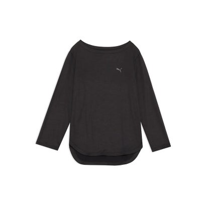 プーマ PUMA プーマ/レディス/STUDIO LS Tシャツ （PUMA BLACK）｜詳細画像
