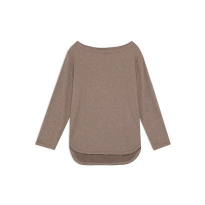 プーマ PUMA プーマ/レディス/STUDIO LS Tシャツ （FLAT BRONZE）｜詳細画像