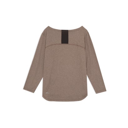 プーマ PUMA プーマ/レディス/STUDIO LS Tシャツ （FLAT BRONZE）｜詳細画像