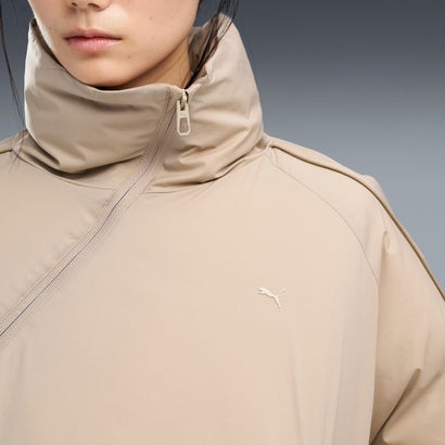 マット タフタ シン パデッド ジャケット（MATTE TAFFETA SHIN PADDED JACKET） （Ice Coffee）｜詳細画像
