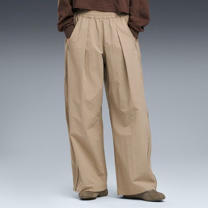 プーマ PUMA ウォッシャー ウーブン ロング パンツ（WASHER WOVEN LONG PANTS） （Ice Coffee）｜詳細画像