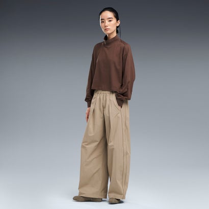 プーマ PUMA ウォッシャー ウーブン ロング パンツ（WASHER WOVEN LONG PANTS） （Ice Coffee）｜詳細画像