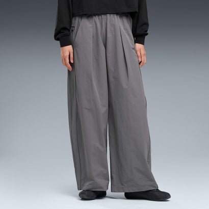 プーマ PUMA ウォッシャー ウーブン ロング パンツ（WASHER WOVEN LONG PANTS） （Flat Medium Gray）｜詳細画像