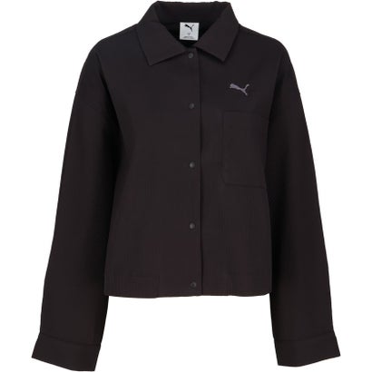 プーマ PUMA ESS ELEVATED シャツ JKT 638504 （01 PUMABLACK）｜詳細画像