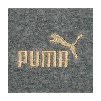 ウィメンズ ベロア フルジップ フーディ VELOUR FZ HOODIE （Medium Gray Heather-Flat Medium Gray）｜詳細画像