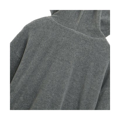 ウィメンズ ベロア フルジップ フーディ VELOUR FZ HOODIE （PUMA Black-PUMA Black）｜詳細画像