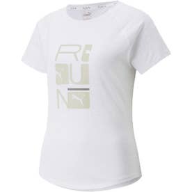 
         ランニング 5K ロゴ SS Tシャツ W レディース(ホワイト)