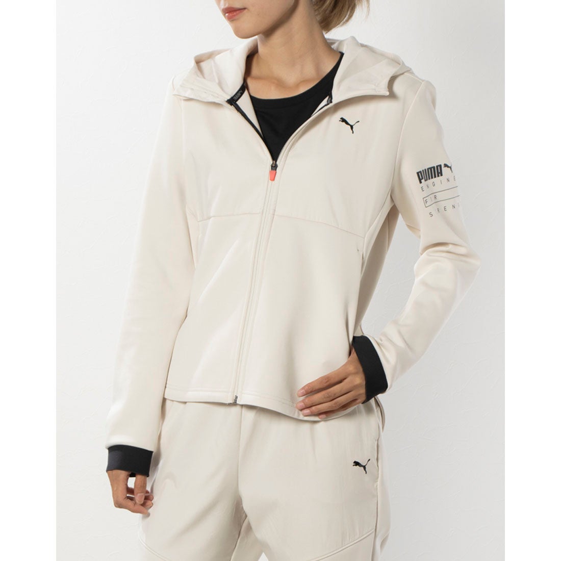 プーマ PUMA レディース 長袖ジャージジャケット TRAINING フーディー 