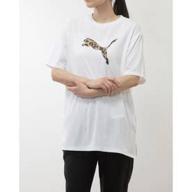 レディース 半袖機能Tシャツ リラックスサイズ SS Tシャツ_ 681922 （WHITE）