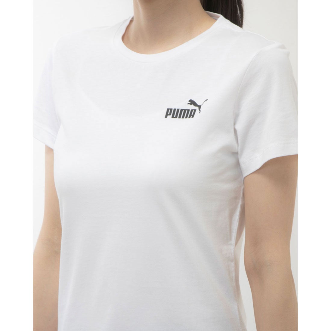 プーマ PUMA レディース Tシャツ 半袖 ESS ロゴ スポーツウェア